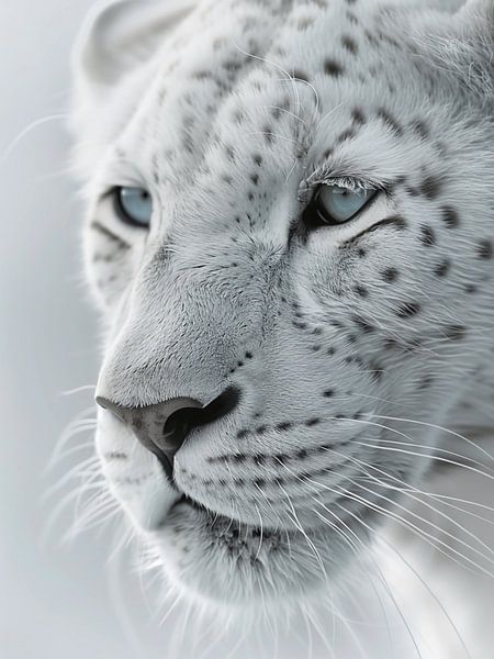 The white leopard by haroulita