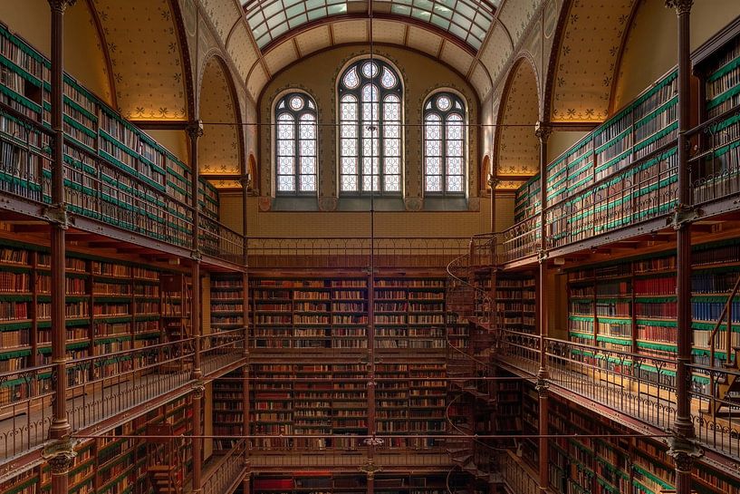 Bibliothek des Rijksmuseums von Bart Hendrix