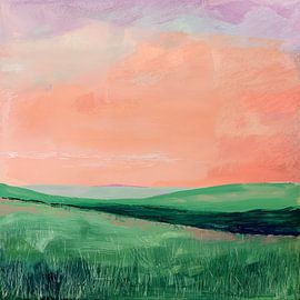 Prairie Paysage sur Poster Art Shop