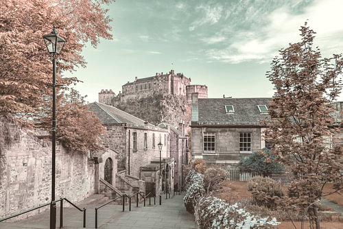 The Vennel in Edinburgh - urbaner Vintage-Stil