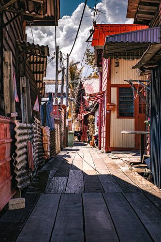 Kleurrijke Straat in George Town