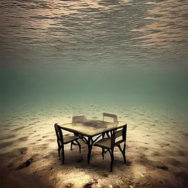 Underwater dinner by Renato Daub