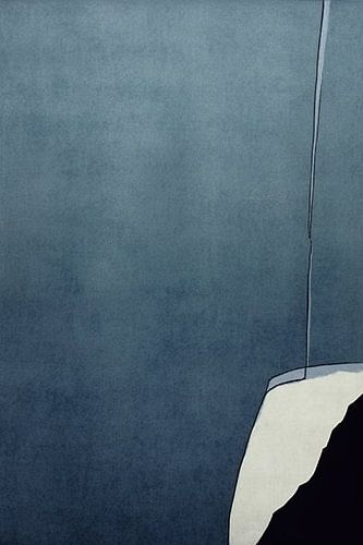 Abstrait moderne "Indigo&quot ;