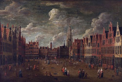 Gezicht op de Meir