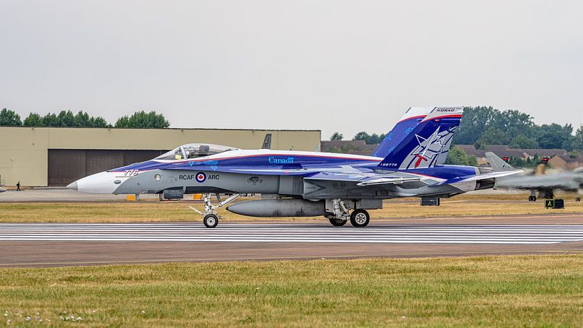 Royal Canadian Air Force CF-18 Hornet Solo Display 2018. by Jaap van den Berg