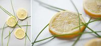 Collage Gelbe Früchte von Wendy Bos Miniaturansicht