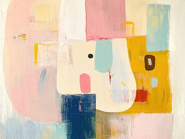 Kleurrijke Abstractie van De Mooiste Kunst