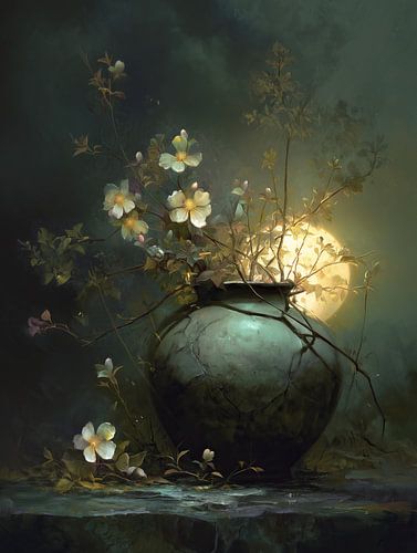 Vase mit Blumen
