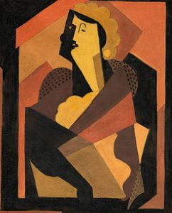 Albert Gleizes - Die Frau mit dem schwarzen Handschuh (ca. 1920)