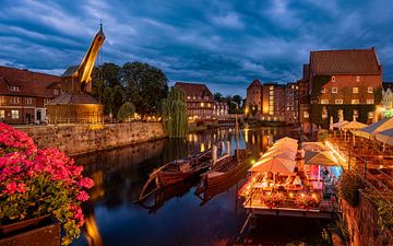 An evening in Lüneburg, Germany