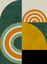 Geometrische compositie 6 van Ana Rut Bre thumbnail