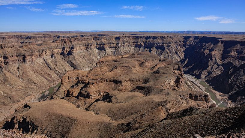 The Fish River Canyon in Namibia by Roland Brack