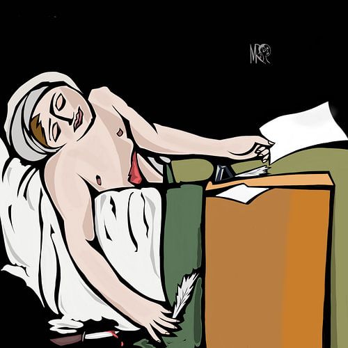 De dood van Marat, nogmaals