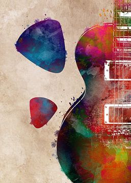 Guitar 4 music art #guitar #music by JBJart Justyna Jaszke