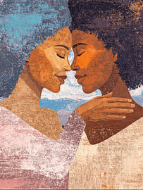 An intimate and loving portrait of two women