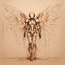 Cybernetic Seraph - Robotic Angel by Igniferae thumbnail