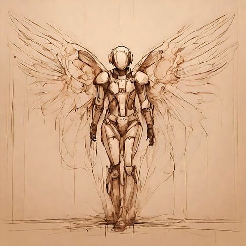 Cybernetic Seraph - Robotic Angel