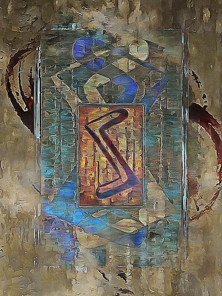 Sowilo Rune Character by Dorothy Berry-Lound