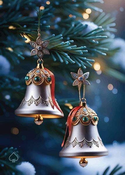 Elegante Weihnachtsglocken von PublicArt77