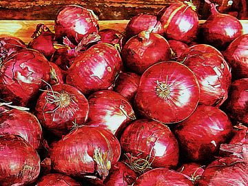 A Riot of Red Onions