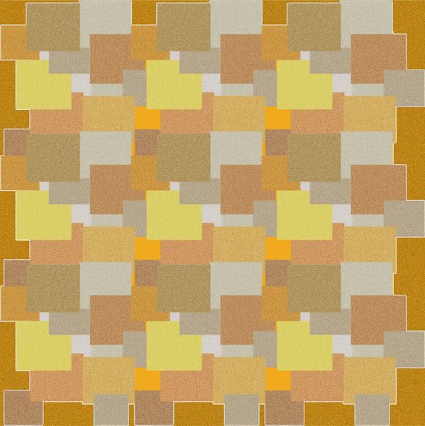 Cactus-Abstract-Yellow van Artmotifs Eve