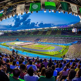 fictief olympisch stadion 2024 van Egon Zitter