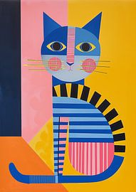 Playful Cat by Liv ter Riet