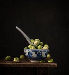 Wintergemüse - Stillleben mit Rosenkohl