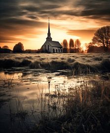 Chapel in the landscape