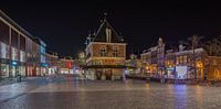 de Waag at Night  in Leeuwarden 