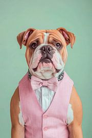 Alapaha Blue Blood Bulldog by Poster Art Shop