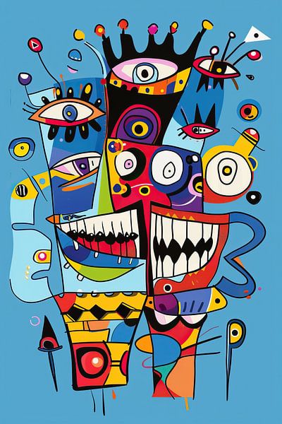Moderner Picasso von Kunst Laune