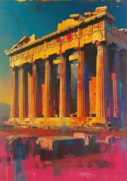 Pop Art Rome &quot;Antiquity&quot; by Niklas Maximilian