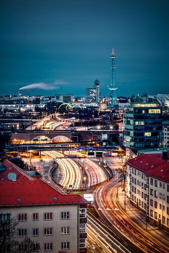 Zicht op de Berlijnse Funkturm
