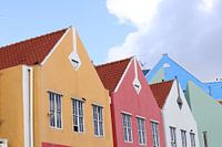 Colorful houses on Curacao