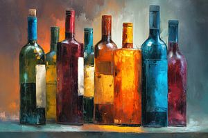 Weiche Formen von Wein