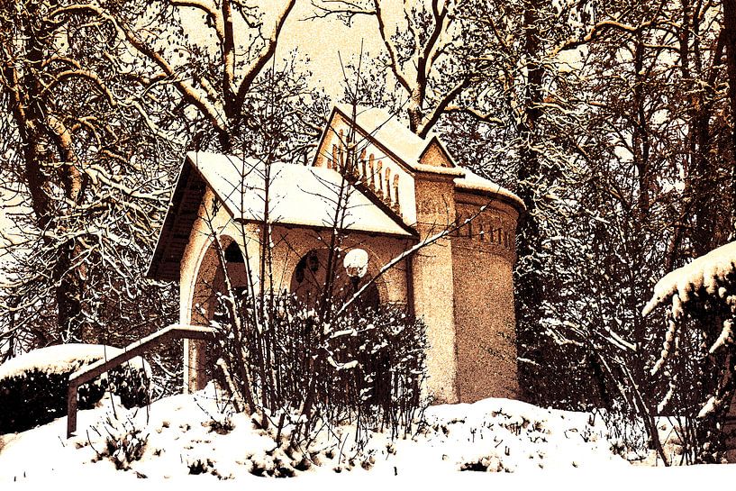 Ölberg Kapelle im alten Friedhof Laupheim van Photoart-Naegele