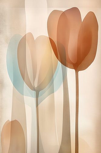 Abstract tulip