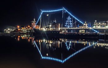 Harlingen in de avond