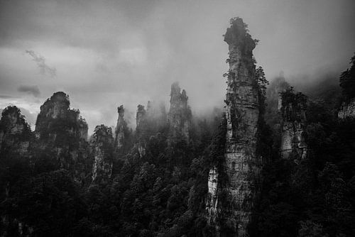 De zandstenen pilaren van Avatar van Paul Oosterlaak