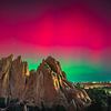 Northern Lights Over Garden of the Gods Photo - Prints of the Aurora Borealis by Daniel Forster