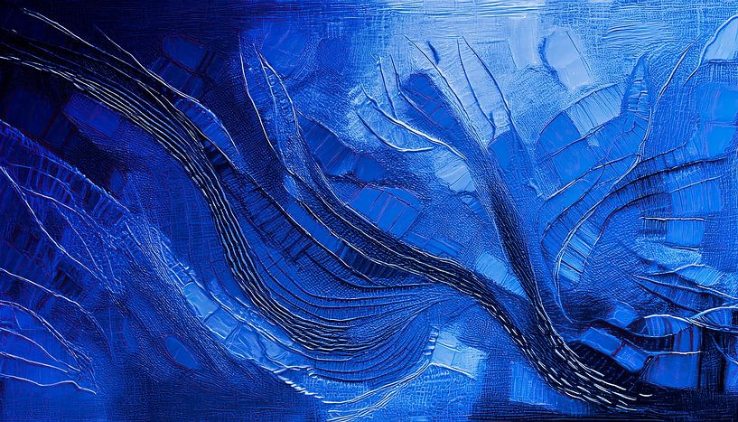 Abstrait &amp;amp ; Moderne : peintures colorées. Série : Attrape-œil (6) par Studio Pieternel