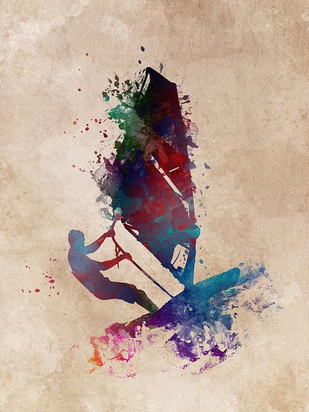 Surfer sport art #surfer #sport by JBJart Justyna Jaszke
