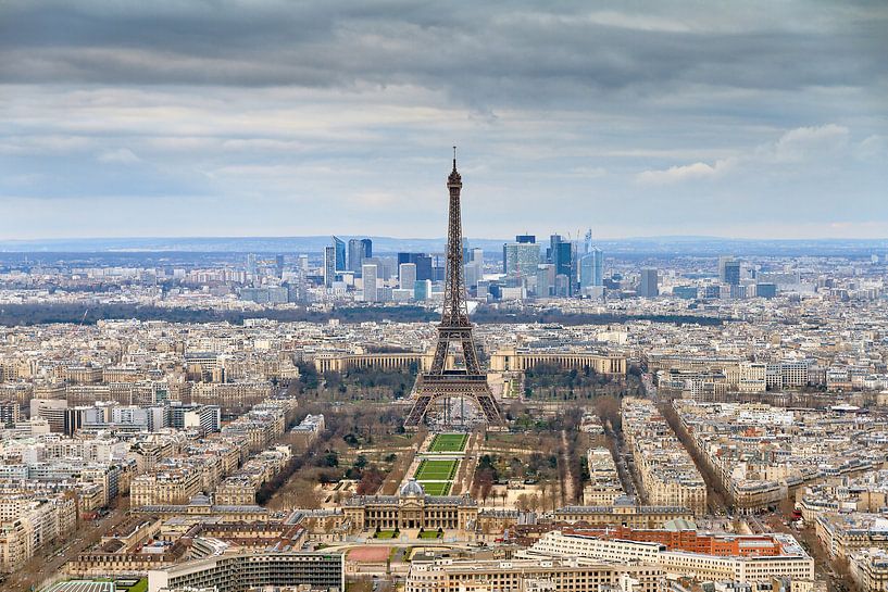 Paris avec la Tour Eiffel par Dennis van de Water