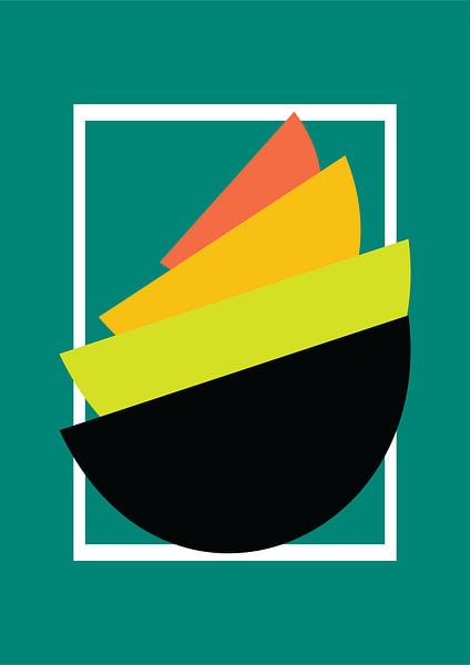 Minimalistische Natur &amp; Abstrakte Illustration Sammlung von saken