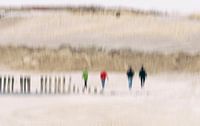 Strandspaziergang von Ellen Driesse Miniaturansicht
