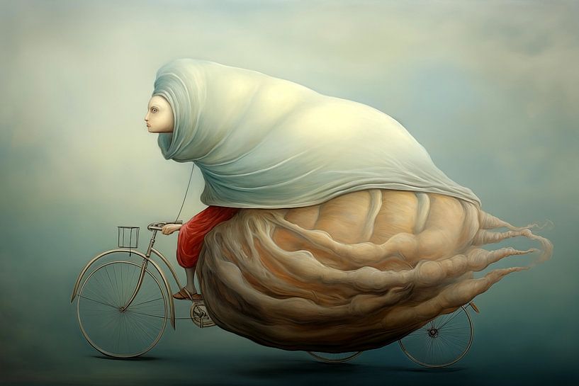 Fietskoerier van Heike Hultsch