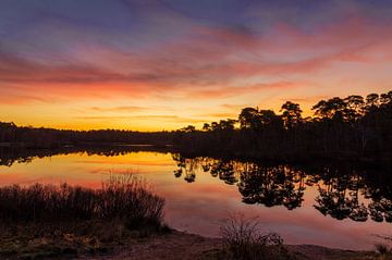 Sonnenaufgang mit Saharasand (3) von Stephan Krabbendam