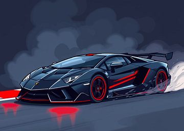 Lamborghini Veneno 5 van MIROKKU