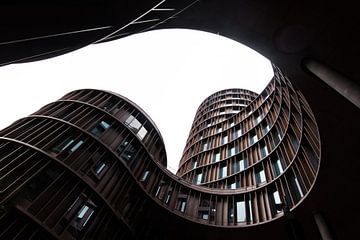 modern gebouw in Kopenhagen van Robin van Maanen